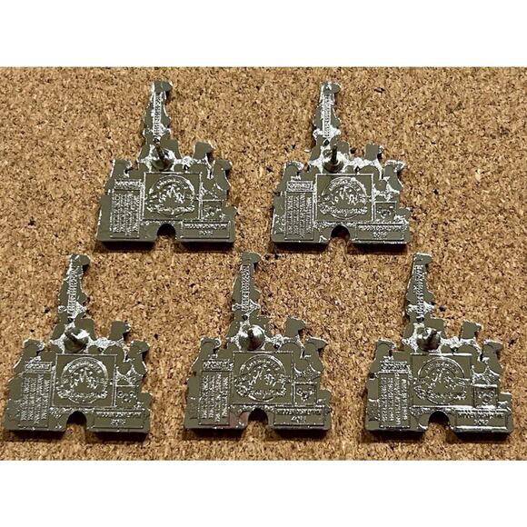2025 Disney’s Castle Hidden Disney Wave B Pin Set ~ Full set of 5 - Picture 2 of 2